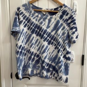 Jane and Delancey Blue Tie-Dye Sweatshirt